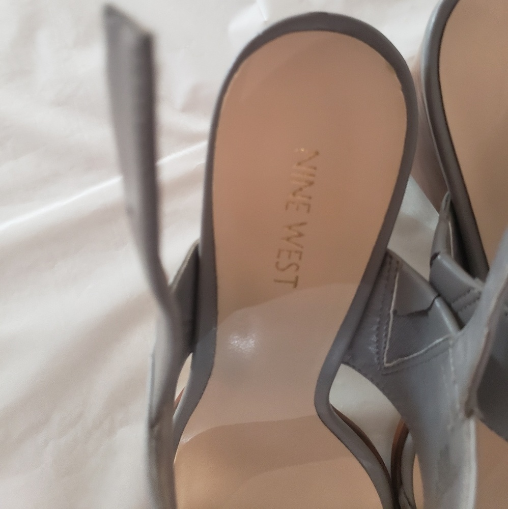 Nine West wedge sandles SZ 9 - Picture 2 of 3